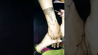 Mehndi Designs hands fyp youtubeshorts viralvideo music explore 1billionviews [upl. by Esnofla]