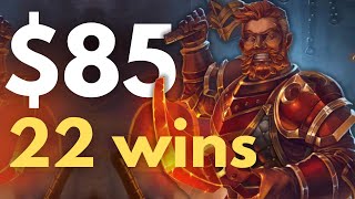 85 War Deck That Wins Mythic Weekend Post Nerf  Gods Unchained [upl. by Babette]