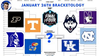 Bracketology Update  January 26 2024 [upl. by Craner]