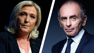 La guerre dimage entre Marine Le Pen et Éric Zemmour [upl. by Atived990]