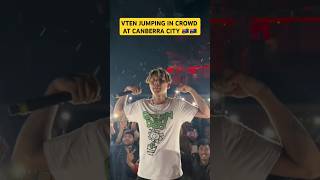 Vten Jumping In Crowd While Taking Photo Vten Australia Tour 2022 VTENOfficial vten shorts [upl. by Heinrike]