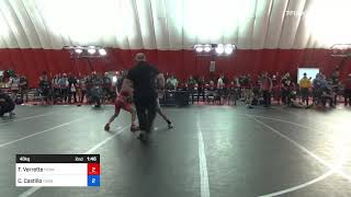 48 Kg Semifinal  Thomas Verrette Pennsylvania Vs Christian Castillo Thorobred Wrestling Club [upl. by Remmer]