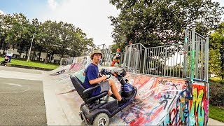 SCOOTMOBIEL OP HET SKATEPARK IN ZWOLLE [upl. by Edris]