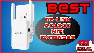 Best TP Link AC1200 WiFi Extender Review [upl. by Hareemas]