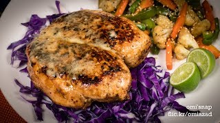 চুলায় চিকেন স্টেক  Bangladeshi Pan Fried Chicken Steak [upl. by Justine452]