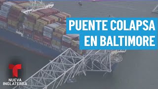 Expertos locales reaccionan a colapso de puente en Baltimore [upl. by Aeli612]