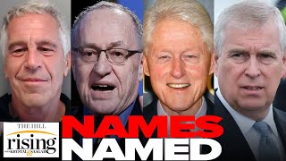 Krystal and Saagar Epstein Docs UNSEALED Bill Clinton Prince Andrew Dershowitz NAMED [upl. by Llehsad]