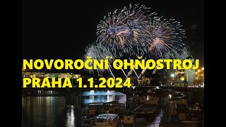 TO NEJLEPĹ ĂŤ NOVOROÄŚNĂŤ OHĹ‡OSTROJ PRAHA 11 2024  OSLAVA MIMO CENTRUM PRAHY  SILVESTR 2023 PRAHA [upl. by Wilber]