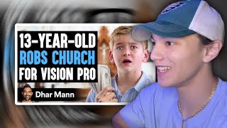 Dhar Mann  Mischief Mikey Ep 2 13YearOld Robs Church For Vision Pro Reaction [upl. by Leunamnauj635]