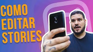 Como EDITAR vídeo para INSTAGRAM STORIES [upl. by Leehar378]