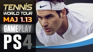 TENNIS World Tour  Gameplay  MAJ 113 [upl. by Elyrad]