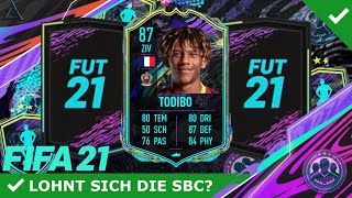 MEGA FUTURE STARS TODIBO SBC 😱🤑 FUTURE STAR TODIBO SBC LOHNT SICH DIE SBC  FIFA 21 ULTIMATE TEAM [upl. by Mena]