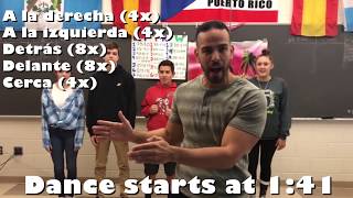 Spanish Prepositions of Location Song and Dance [upl. by Jessamine]