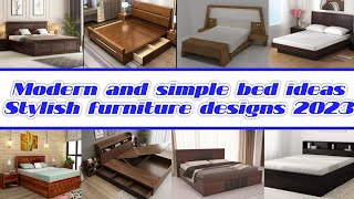 Stylish bed designs 2023 ll Modern bed design ideas ll Creativecorner709 [upl. by Okimik]