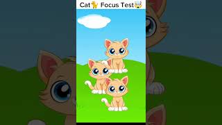 focus test for genius  find the kankal cartoon focustes cat shorts [upl. by Crim]