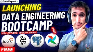 6week Free Data Engineering Boot Camp Launch Video  DataExpertio [upl. by Pass]