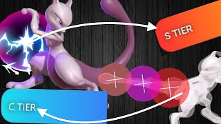 Mewtwo Moveset TIER LIST [upl. by Eserahc]