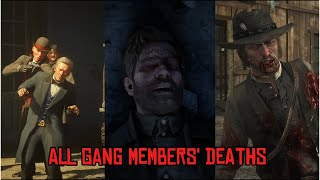 Final Moments of Each Gang Members In Red Dead Series [upl. by Amsirhc]