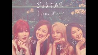 SISTAR 씨스타  LONELY MP3 Audio The Last Single [upl. by Haymo]