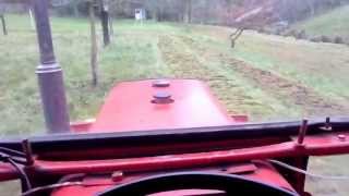 massey fferguson 235 et broyeur agrimaster 1ere coupe et réglages [upl. by Ardnassela]