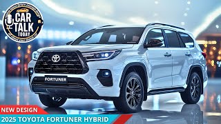 Limited Edition 2025 Toyota Fortuner Hybrid A GameChanging Upgrade [upl. by Lehsar]