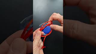 Bottle sling knot method提瓶结 易结易解 [upl. by Aicilanna]