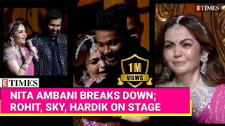 Nita Ambani In Tears As She Hugs Rohit Sharma Hardik Pandya SKY  Watch [upl. by Spark151]