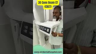 3D Cone Beam CT CBCT Scan  Siri Dental Hospital  shortsvideo [upl. by Baskett]