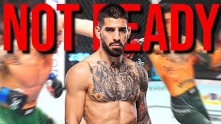 Ilia Topuria is NOT READY for a title shot UFC Jacksonville Reaction [upl. by Ahel]