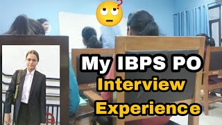 IBPS PO INTERVIEW EXPERIENCE 1st interview ever My strategy  ibpspo [upl. by Klockau]