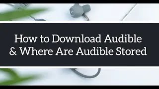 How to Download Audible BooksampWhere Are Audible Files Stored 2020 [upl. by Sikram]