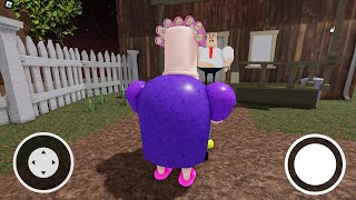 GRUMPY GRAN Caught Mr Picke in Her House Scary Obby Roblox roblox [upl. by Aaronson]