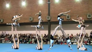 Acrosport Dynamic Exercise Silvia Favale Sofia Mari e Ilaria Dilernia [upl. by Auburn313]