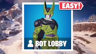 NEW How to Get into FULL BOT LOBBIES In Fortnite Chapter 5 PSMOBILEXBOXPC Bots Lobby Glitch [upl. by Kciregor395]