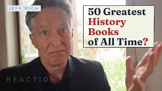 The 50 Greatest History Books of All Time  Reaction [upl. by Akeimahs]