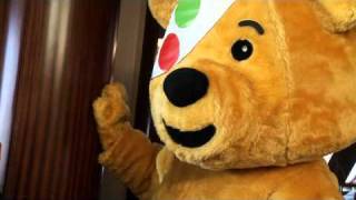 Pudsey Bear Visits Cunards Queen Mary 2  Children in Need Charity Event [upl. by Ahidam]