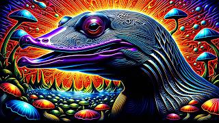 Mesozoic Era Psychedelically Recreated By AI [upl. by Ovid]