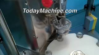 High speed 1 20ml Double head quantification Rotary filling machine for Liquid lipstick Lip Balm ma [upl. by Sudbury]