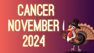 Cancer November WOW THIS WAS THE BEST READ SO FAR 🤩😍 [upl. by Llenra]