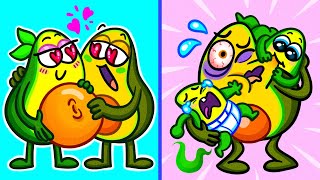 Expecting Avocado’s First Baby 🥑🍼  FirstTime Parents amp Pregnancy Fails [upl. by Anes]