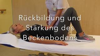 Übungen zur Rückbildung und Stärkung des Beckenbodens [upl. by Eigroeg]