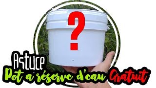 🌿 Permaculture  Comment faire des pot à reserve deau gratuit [upl. by Oicam]