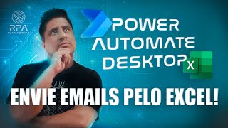 RPA  ENVIE EMAILS PELO EXCEL [upl. by Leodora]