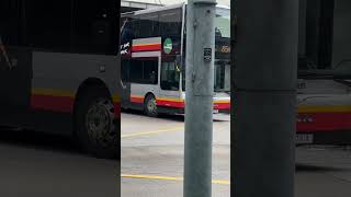 SGBUS Logo MAN A95 ND323F Euro V SG5741A Tower Transit Bus service 854 to Yishun Interchange [upl. by Vandervelde]