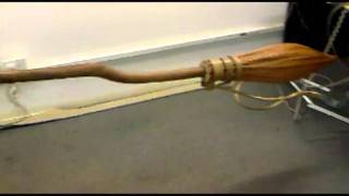 Harry Potter´s Nimbus 2000 real flying broomstick [upl. by Byram346]