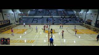 Ritenour High School vs Fox High School Girls Varsity Volleyball [upl. by Pihc317]