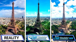 Flight Simulator 2024 vs 2020 vs Reality  Graphics Comparison  4K Ultra [upl. by Ellivnarg]