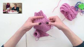 Learn to Knit Magic Loop Socks  Part 4 [upl. by Ibson]