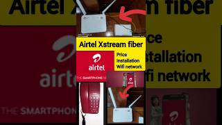 Airtel Xstream Fiber ❌ Airtel Wifi Connection wifi airtelxstream internet jiofiber [upl. by Karalee350]