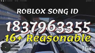 16 Reasonable Roblox Song IDsCodes [upl. by Hole]